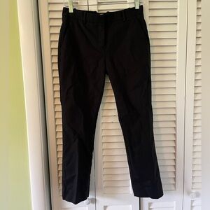 Gap Black Tailored Crop Stretch Pants Size 0 Regular